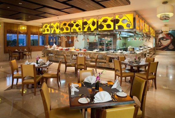Edesia Restaurant at Crowne Plaza New Delhi Okhla