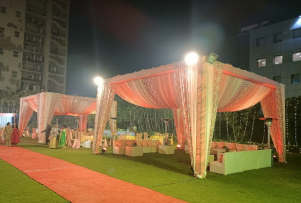 Lawn at Ramada Gurgaon Central