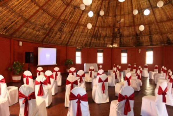 Mexican Hut Hall at Radiant Resort