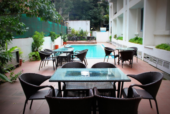 Poolside Grill at Hotel Sagar Plaza