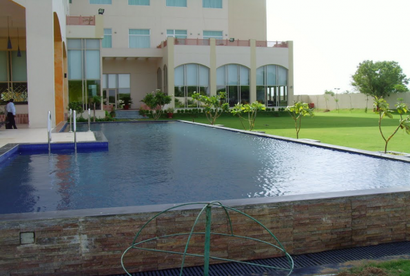 Marriage Garden Pool side at Hotel Jaipur Greens