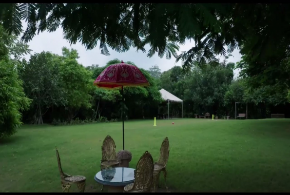 Hall at Lohagarh Fort Resort