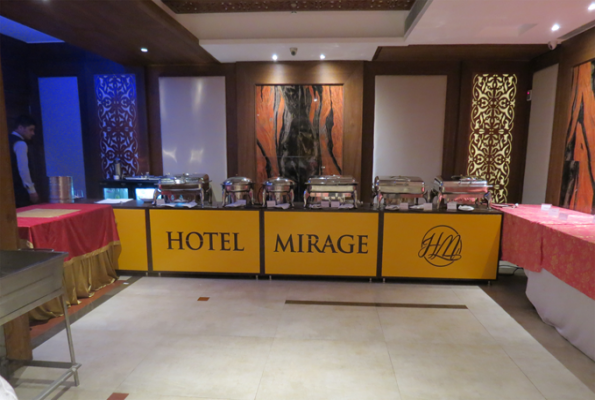 Pilarless Banquet Hall  at Hotel Mirage Mohali