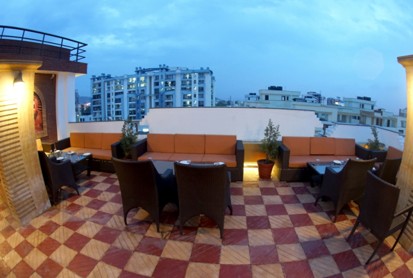 Wind Zammer The Terrace Grill Pure Veg Rest & Bar at Hotel Kapish Smart