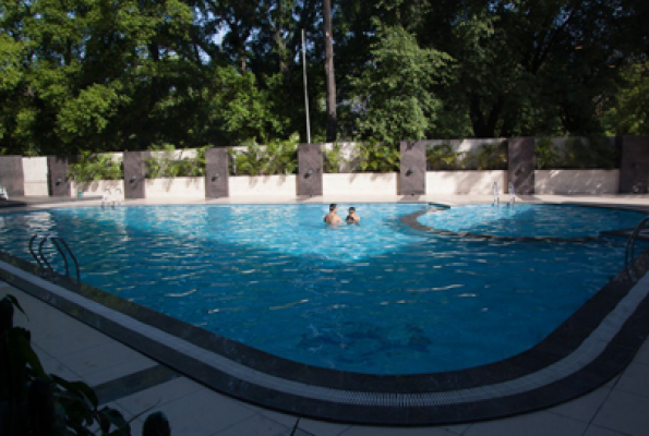 Pool Side Parties at Hotel Shivalikview