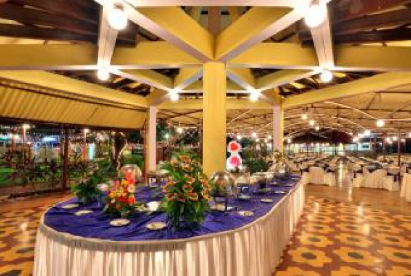 Aquarius Covered Area at The Hotel Mandovi