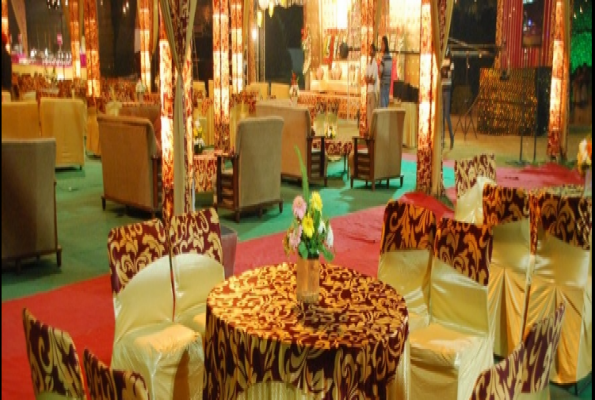 Banquet Hall at Cheshma Shahi Resorts