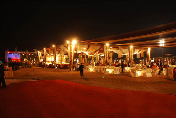 Party Lawn at Sekhon Banquet