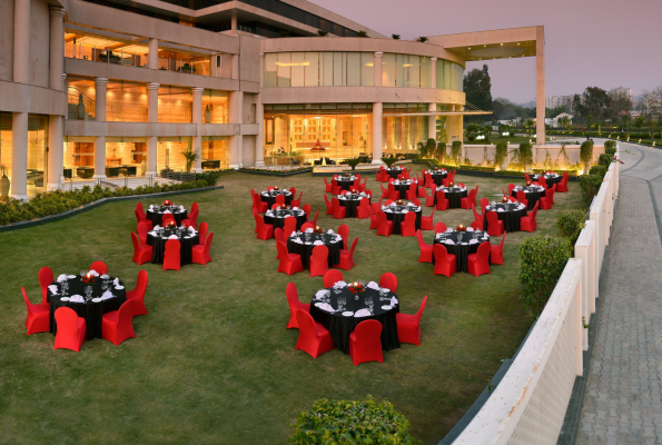 CBR Lawn at The Lalit Chandigarh