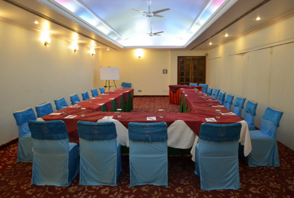 Neel Mahal Hall at Hotel Maharani Palace