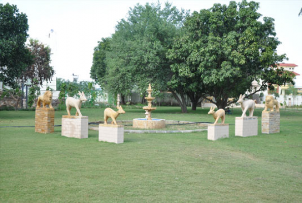 Aam bagh Lawn at The Heritage village