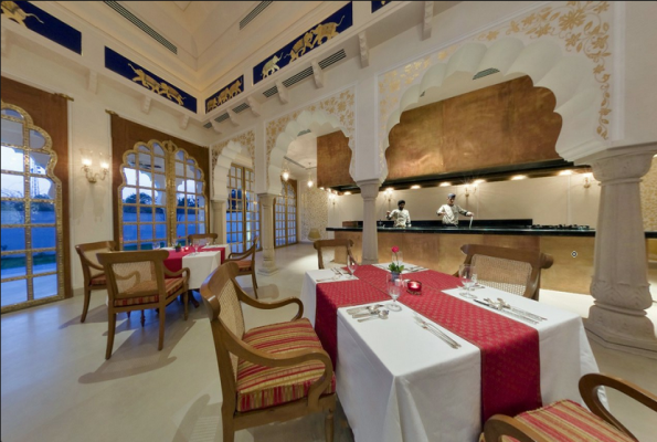 Rajmahal Restaurant at The Oberoi Rajvilas