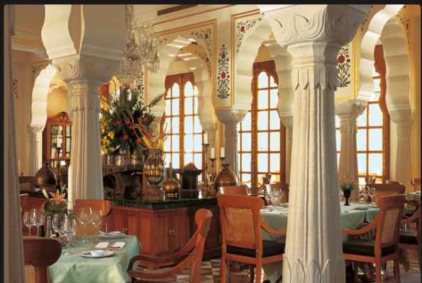 Surya Mahal Restaurant at The Oberoi Rajvilas