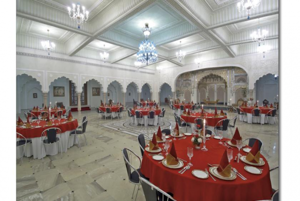 The Grand Ball Room at Shiv Vilas Resort