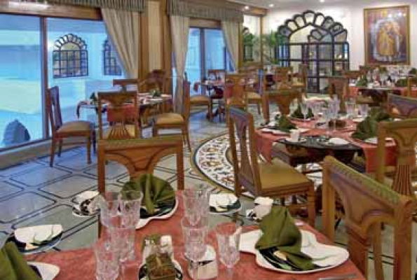 Oriental Restaurant at Shiv Vilas Resort