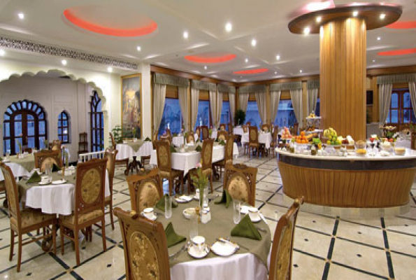 Oriental Restaurant at Shiv Vilas Resort
