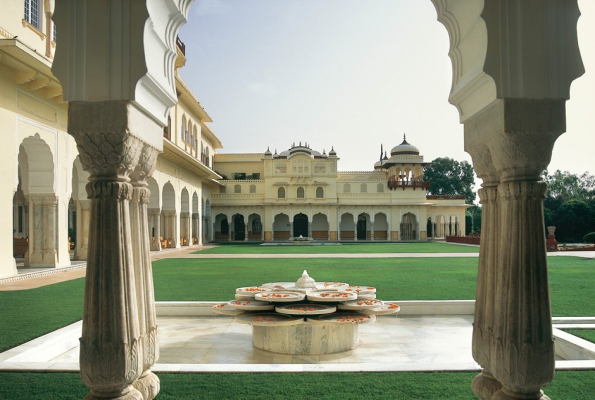 Oriental Garden at Rambagh Palace