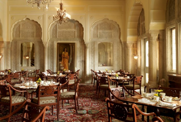 Suvarna Restaurant at Rambagh Palace