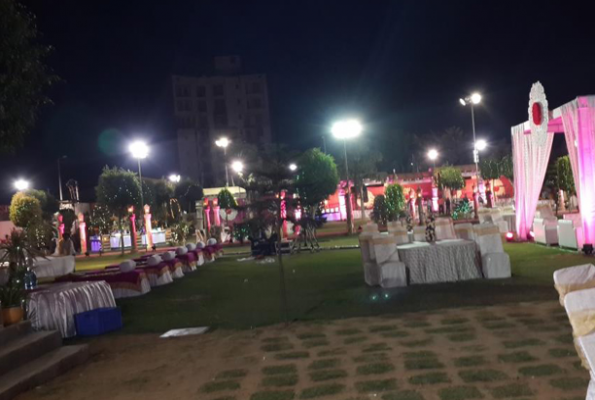 Lawn II at Hotel Palak Paradise