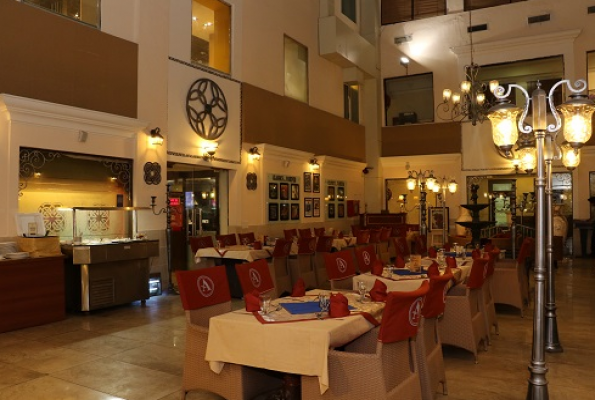 Hall 1 at Aroma Hotel & Restaurant