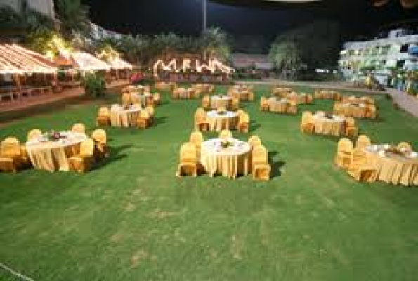 Party Lawn at Kumar Resort
