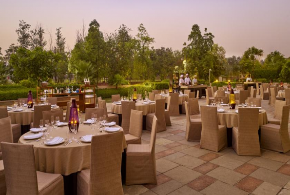 Lower Terrace at Hyatt Regency Chandigarh