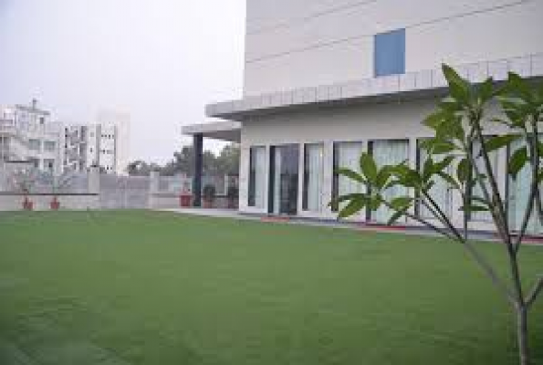 Open Lawn Area at Marigold Hotel Jaipur