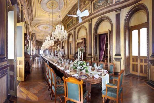 Coronation Hall at Falaknuma Palace