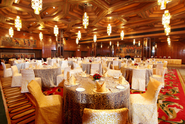 Banquet Hall at The Ashok Hotel