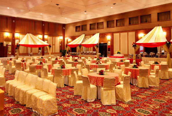 Banquet Hall at The Ashok Hotel