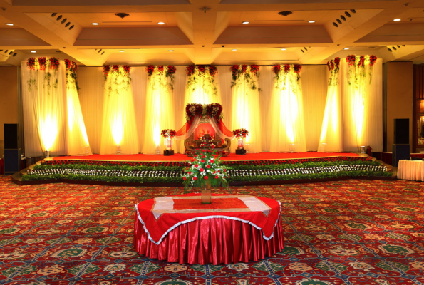 Banquet Hall at The Ashok Hotel