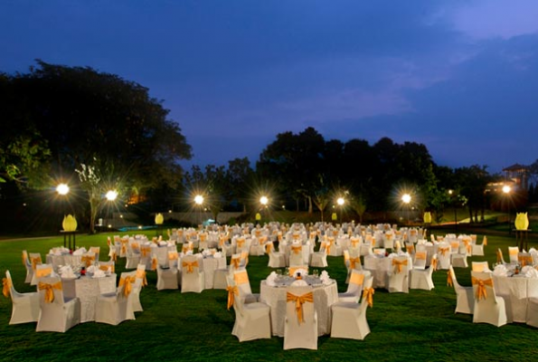 Gardenia Lawn at Golkonda Resorts & Spa