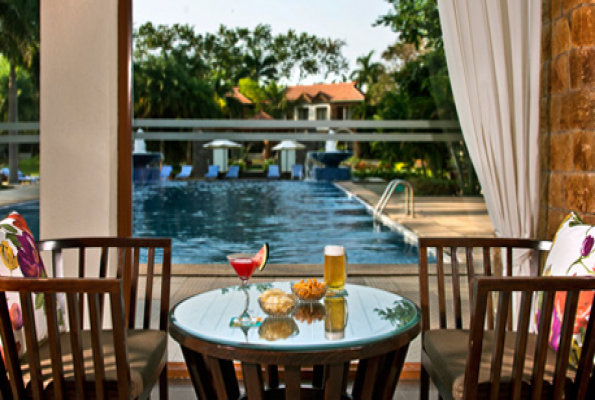 The Poolside Bar and Restauran at Golkonda Resorts & Spa