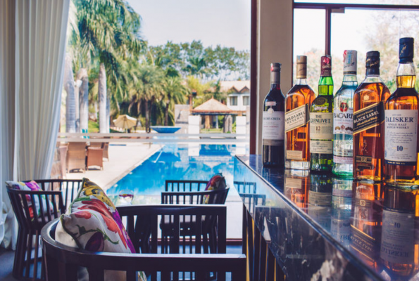 The Poolside Bar and Restauran at Golkonda Resorts & Spa