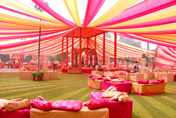 Open Lawn Area at Dream Valley Resorts