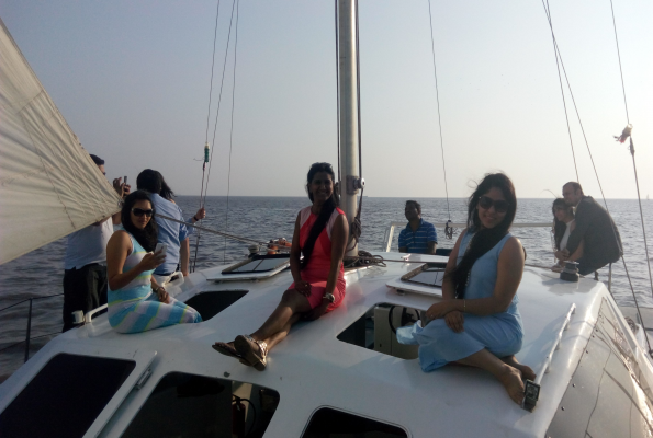 Sailing Yacht Catamaran 1 at Mumbai Marine