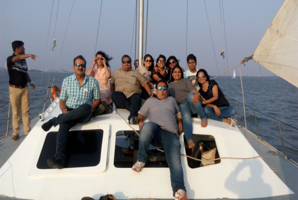 Sailing Yacht Catamaran 1 at Mumbai Marine