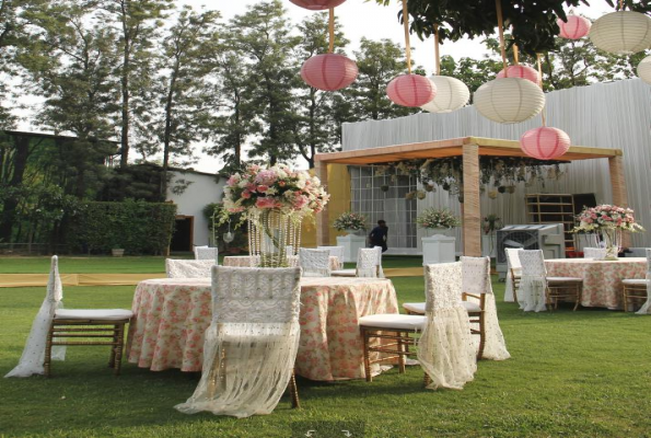 Lawn at Shagun Farms by Ferns N Petals