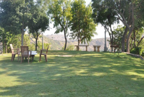 Lawn at Yaan Wellness Retreat