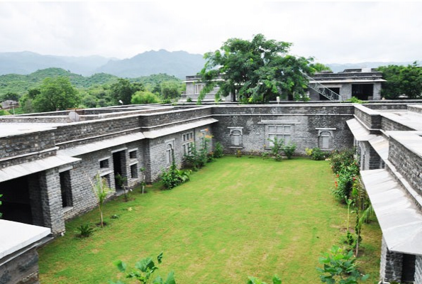 Cortyard at Kings Abode Ranakpur