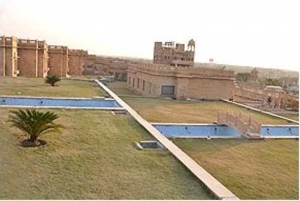 Tier 3 garden at Hotel Brys Fort