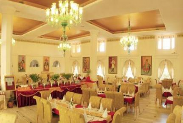 Dining hall  at Fort Rajwada