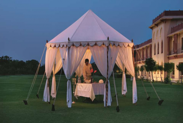 Haveli View Lawn at The Umaid Hotel