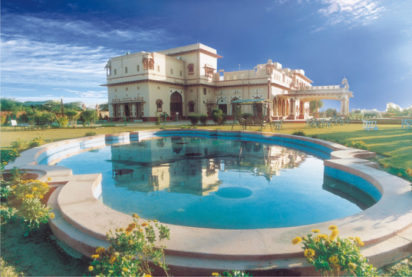 Lawn at Hotel Basant Vihar Palace