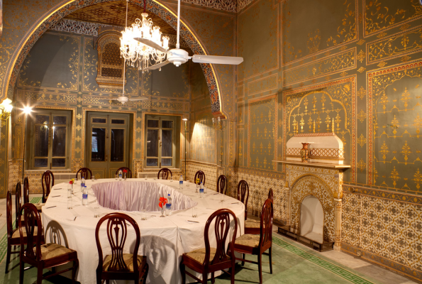 Conference hall at The Laxmi Niwas Palace