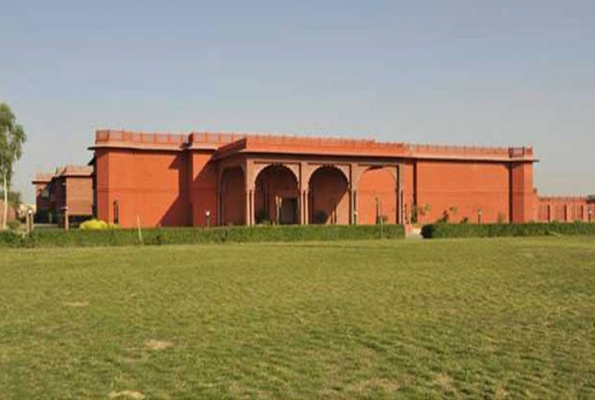 Lawn at Vesta Bikaner Palace