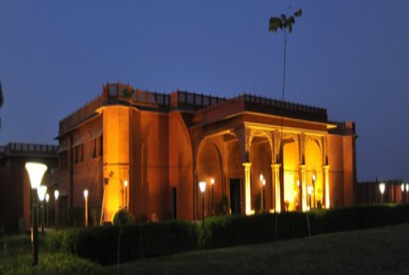 Lawn at Vesta Bikaner Palace