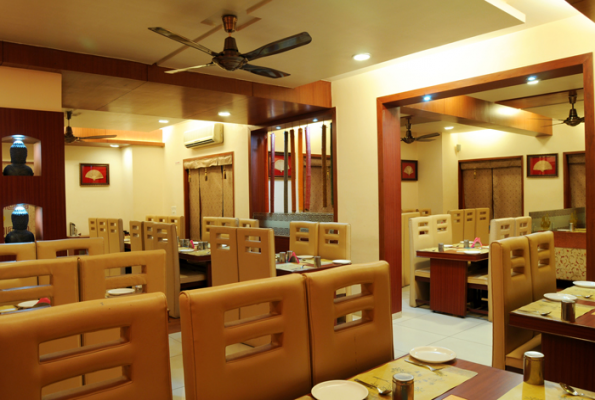 Restaurant at Radhe Upavan Resort