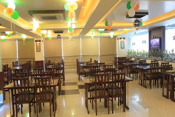 Restaurant at The Raj Banquets & Hotels