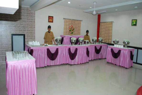 Banquet Hall at Hotel Rudra Regency